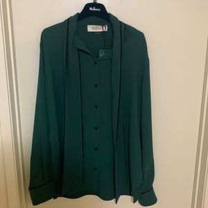 Mulberry pine green shirt